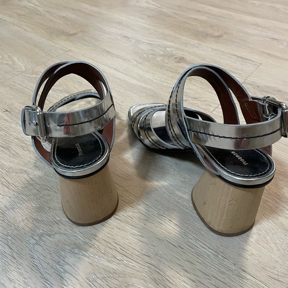 Spring fling 💐 Buy-
PROENZA SCHOULER Metallic Silver Sandals - Picture 6 of 8